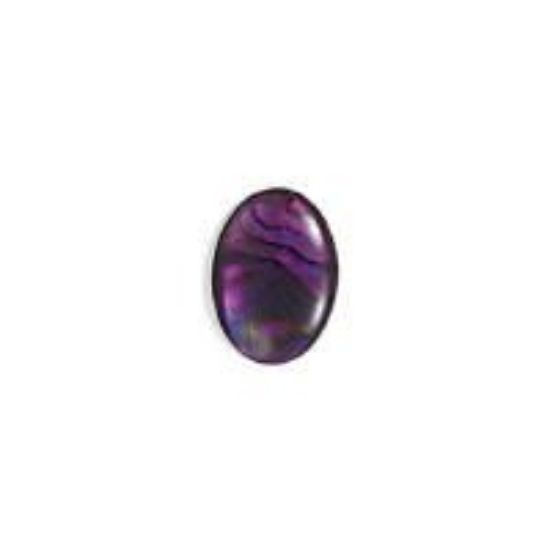 Picture of Purple Paua Shell Oval Cabochon 10x14mm