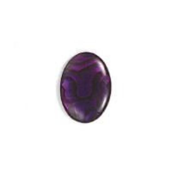Picture of Purple Paua Shell Oval Cabochon 13x18mm