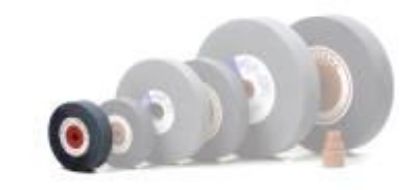 Picture of Black Grinding Wheel 220 4 Inch Grit