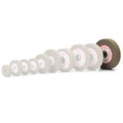 Picture of Brightboy&reg; #41 Deburring Wheel, 70 Grit, 4" Dia. x 3/4" Thickness, 1/2" Hole