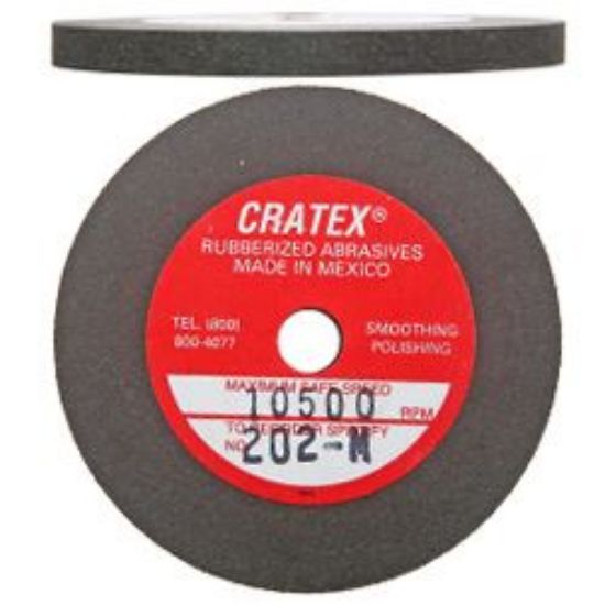 Picture of Cratex&reg; Rubberized Abrasive Wheel, Medium, 2 Inch, 1/8 Inch Thickness