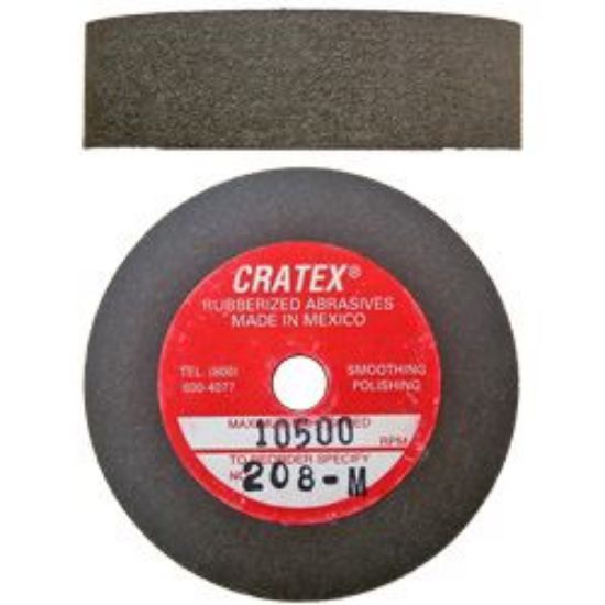 Picture of Cratex&reg; Rubberized Abrasive Square Wheel, Medium, 2 Inch, 1/2 Inch Thickness
