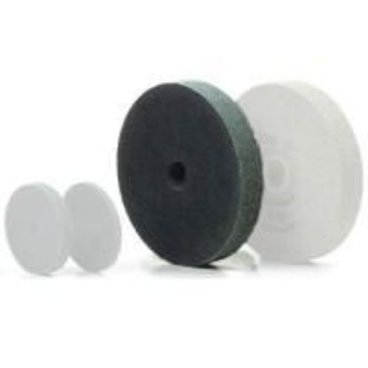 Picture of 3M BriteRite Silicone Carbide Unitized Wheel, Fine Grade, Soft/Medium Density, 6" Dia. x 1" Thickness x 1" Hole