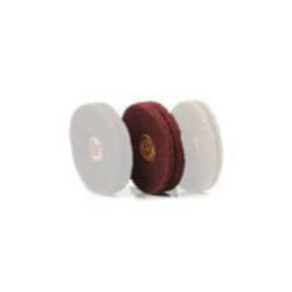 Picture of Fine Satin Finish Buffing Wheel 4 Inch x 2 Ply