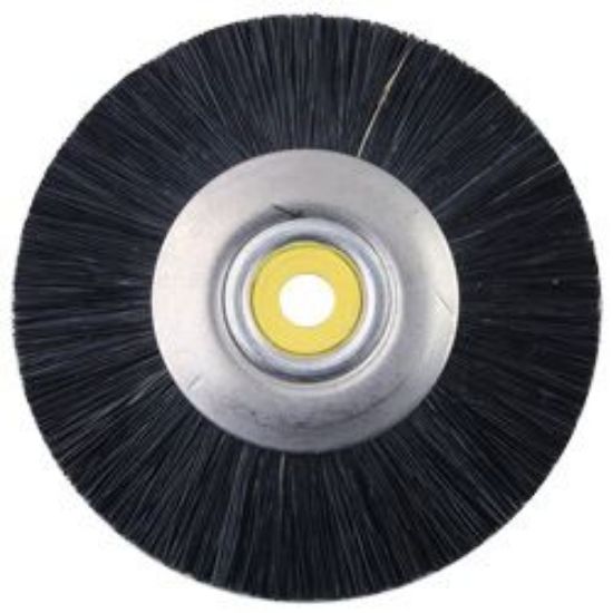 Picture of Small Yellow Metal Center Brush