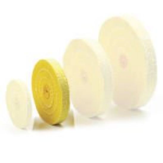 Picture of Yellow Treated Buffing Wheel 4 Inch