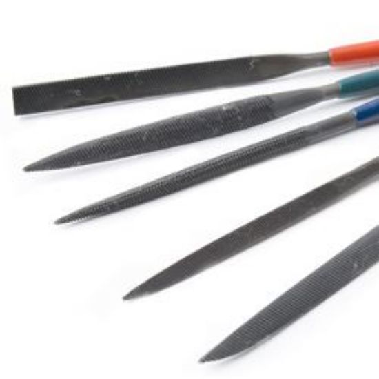Picture of Assorted 5-Piece File Set on a Ring