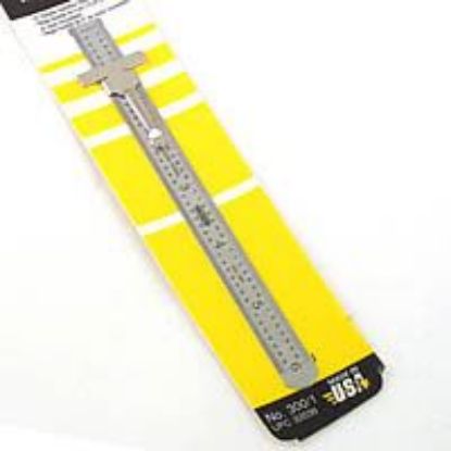Picture of Steel Ruler with Sliding Clip 6 Inch