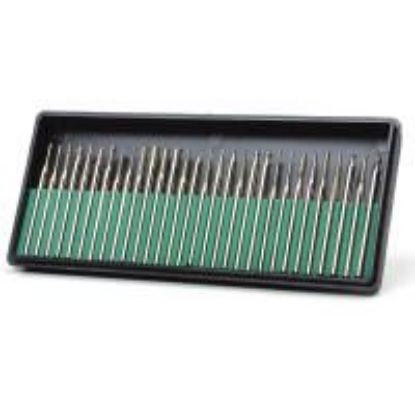 Picture of Diamond Bur Assortment (S), 30 Pieces with 1/8" Shank