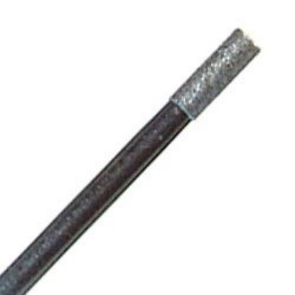 Picture of Rounded Cylinder Diamond Burr, Medium/Fine, 3mm