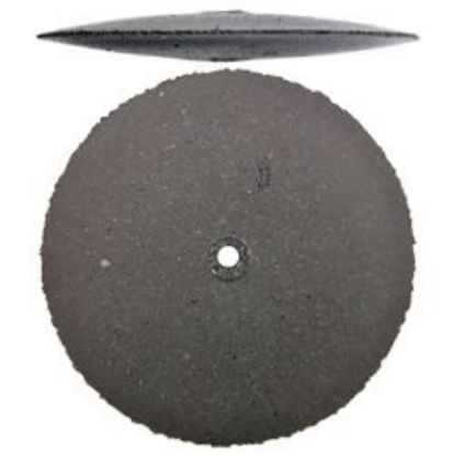 Picture of Cratex&reg; Rubberized Abrasive Tapered Edge Wheel, Medium, 1 Inch