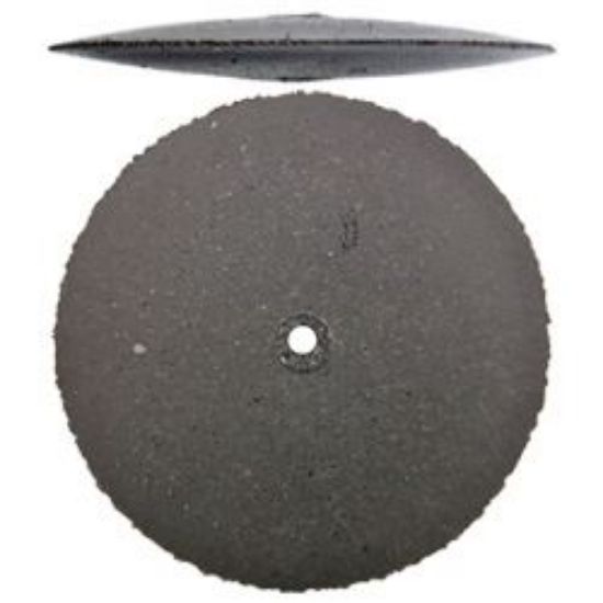 Picture of Cratex&reg; Rubberized Abrasive Tapered Edge Wheel, Medium, 1 Inch