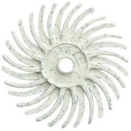 Picture of 3M Radial Bristle White Disc, 120 Grit, 9/16"