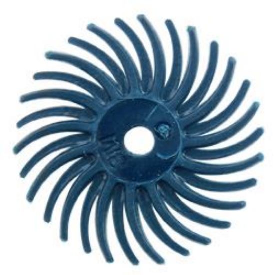 Picture of 3M Radial Bristle Blue Disc, 400 Grit, 9/16"