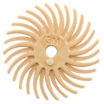 Picture of 3M Radial Bristle Peach Disc, Polish II, 9/16"