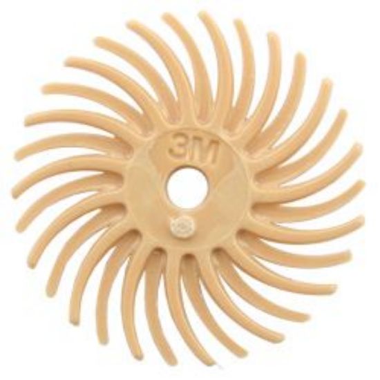 Picture of 3M Radial Bristle Peach Disc, Polish II, 9/16"
