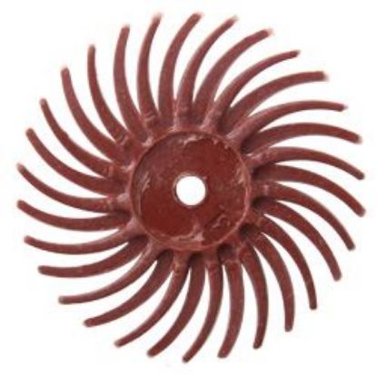 Picture of 3M Radial Bristle Red Disc, 220 Grit, 3/4"