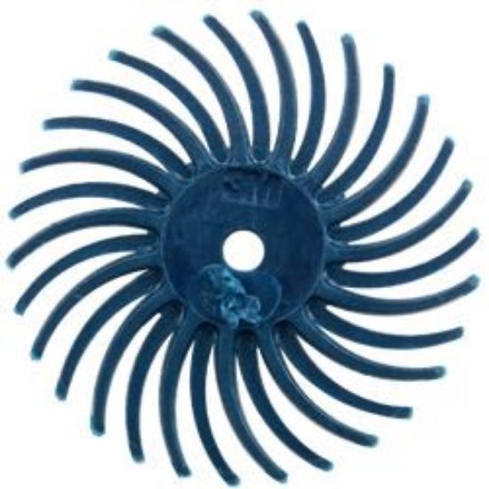 Picture of 3M Radial Bristle Blue Disc, 400 Grit, 3/4"