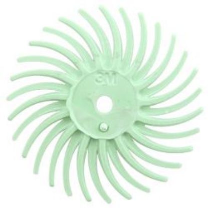 Picture of 3M Radial Bristle Light Green Disc, 1 Micron, 3/4"