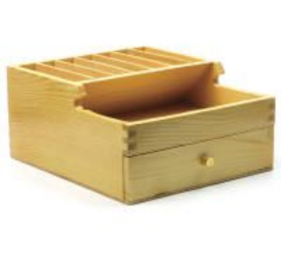 Picture of Plier Rack with Wooden Drawer, 8-1/4" x 7" x 4-1/8"