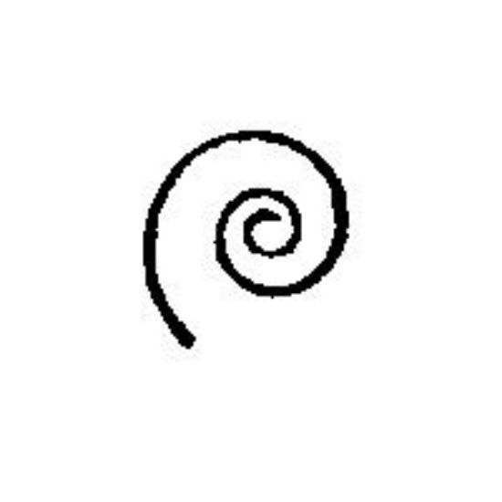 Picture of Swirl Stamp 3/8" tool