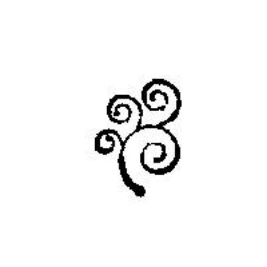 Picture of Fancy Swirl Stamp 3/8" tool