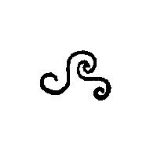 Picture of Swirl Stamp 3/8" tool