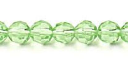 Picture of Light Green Czech Style Bead 6mm 16" Strand