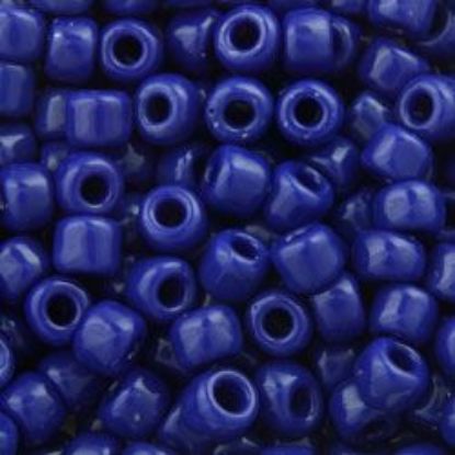 Picture of Opaque Cobalt Seed Bead #414 / Size 6<br />Approximately 25 Grams