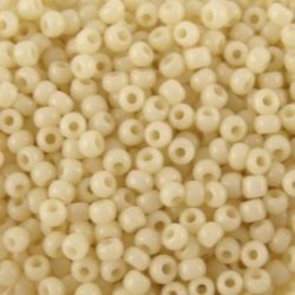 Picture of Opaque Bone Seed Bead #403 / Size 11<br />Approximately 25 Grams