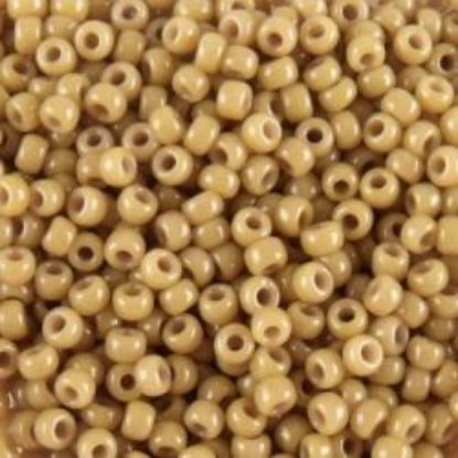 Picture of Opaque Mocha Seed Bead #403E / Size #11<br />Approximately 25 Grams