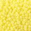 Picture of Opaque Light Yellow Seed Bead #404C / Size 11<br />Approximately 25 Grams