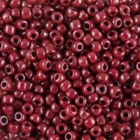 Picture of Opaque Chocolate Seed Bead #409C / Size 11<br />Approximately 25 Grams