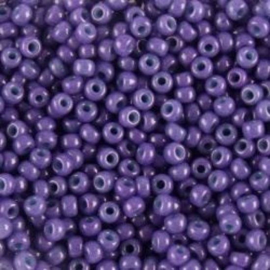 Picture of Opaque Indigo Seed Bead #413E / Size #11<br />Approximately 25 Grams