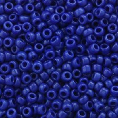 Picture of Opaque Cobalt Seed Bead #414 / Size 11<br />Approximately 25 Grams