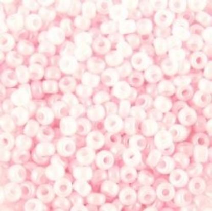 Picture of Opaque Lustre Cotton Candy Seed Bead #428 / Size 11<br />Approximately 25 Grams