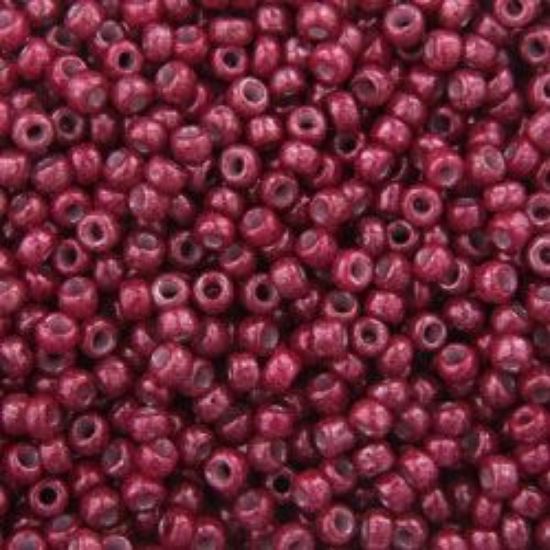 Picture of Opaque Lustre Desert Rose Seed Bead #436 / Size 11<br />Approximately 25 Grams