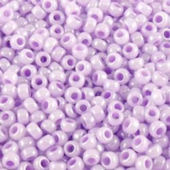 Picture of Size 11 Seed Bead, Ceylon Lavender (#534), Approximately 25 Grams
