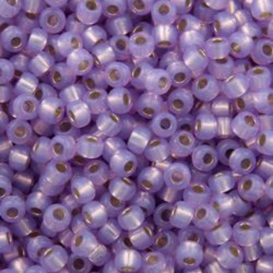 Picture of Giltlined Lilac Seed Bead #574 / Size 11<br />Approximately 25 Grams