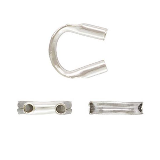 Picture of Sterling Silver Cable Thimble 0.021"<br />10 Pieces