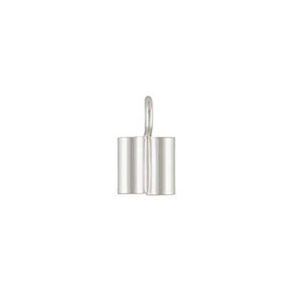 Picture of Sterling Silver Double End Cap with Ring 2mm