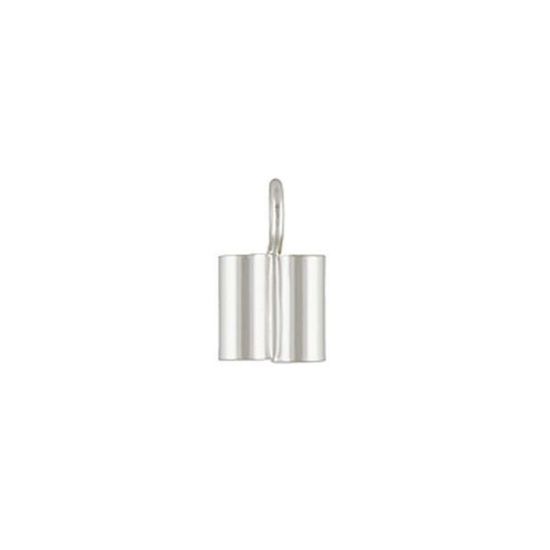 Picture of Sterling Silver Double End Cap with Ring 2mm