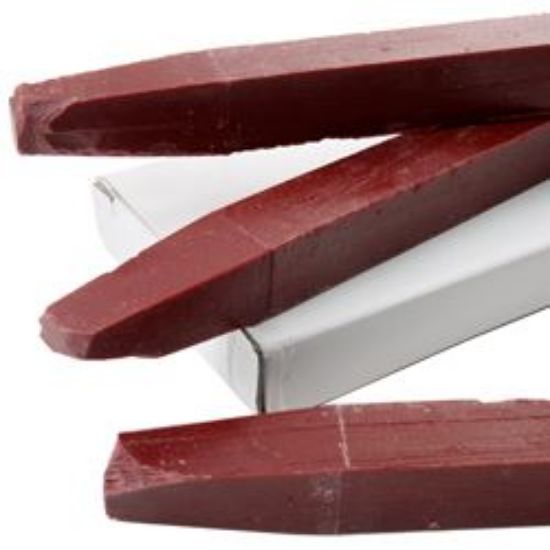 Picture of Red Dopping Wax Single 1/4 lb