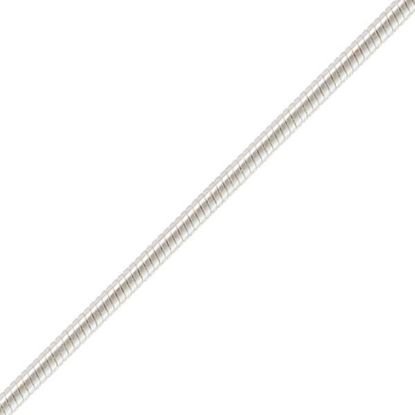 Picture of Sterling Silver Adjustable Snake 1mm Chain, 22" Length