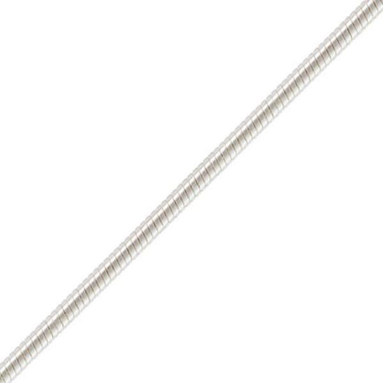Picture of Sterling Silver Adjustable Snake 1mm Chain, 22" Length