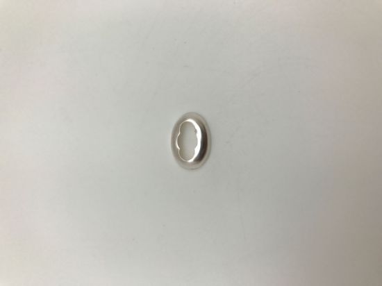 Picture of Sterling Silver Shadow Box Plain Oval