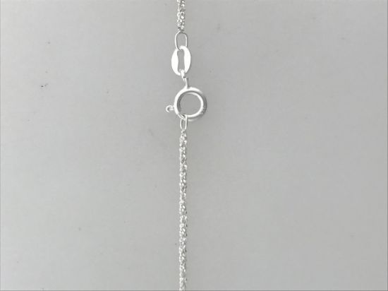 Picture of Sterling Silver Diamond Chain 18 Inch x 1.2mm<br />Made in Italy