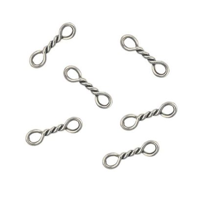 Picture of Sterling Silver Heavy Twist Link 4x15mm