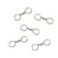 Picture of Sterling Silver Large Twist Loops Link 5.5x17mm