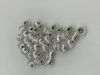 Picture of Silver Plated Corrugated Beads 6mm .070"<br />50 Beads